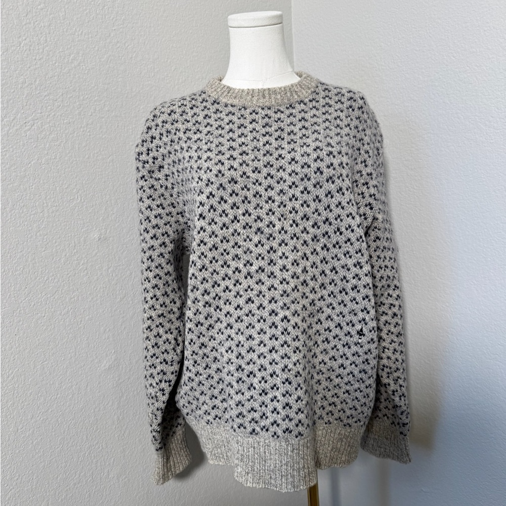 Vintage Environmental Clothing 85% Wool Sweater L USA Made
